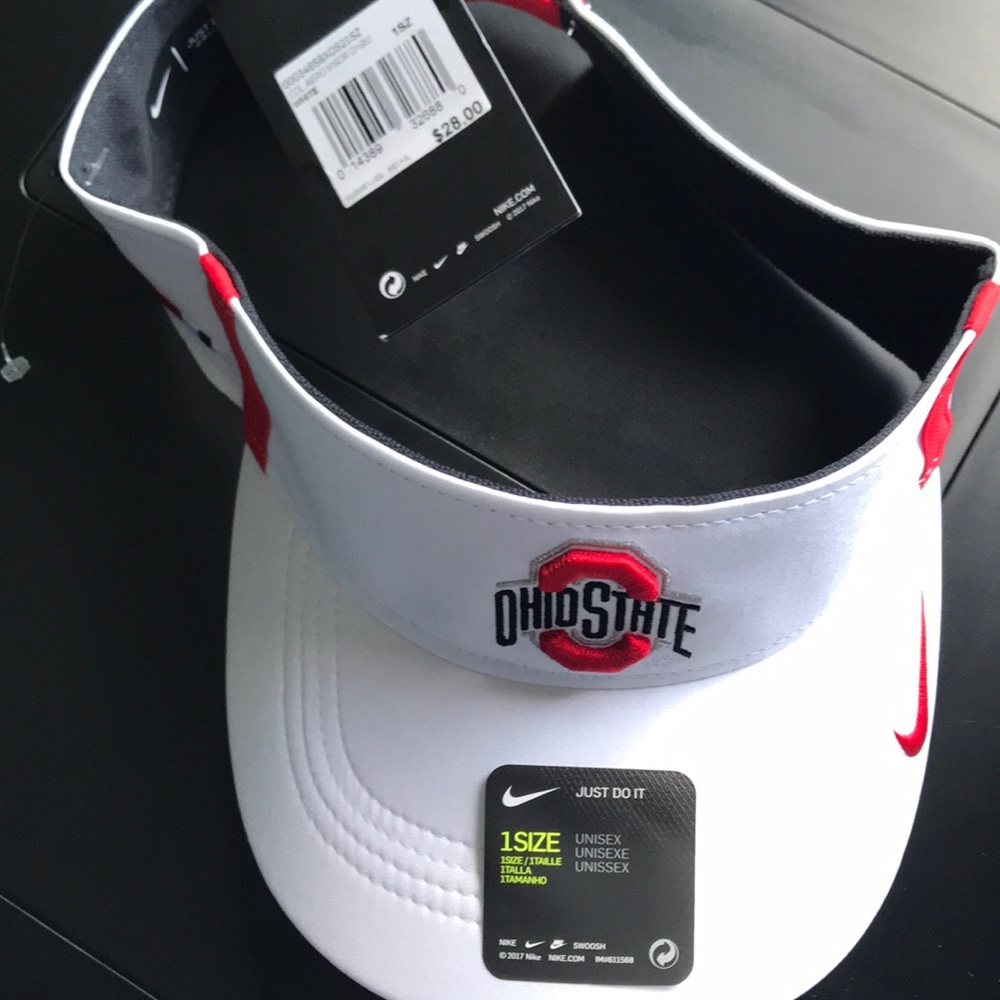 BNWT Nike Unisex Ohio State Visor - Picture 3 of 3